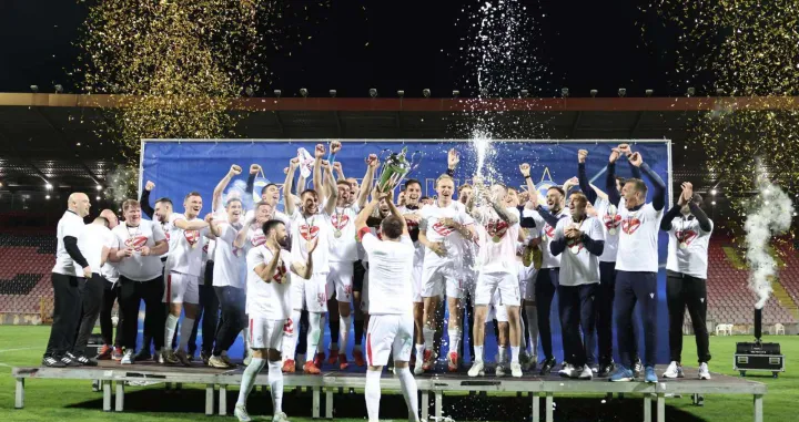 HŠK Zrinjski osvojio Superkup BiH (FOTO: Sanel Konjhodžić/Sport1)