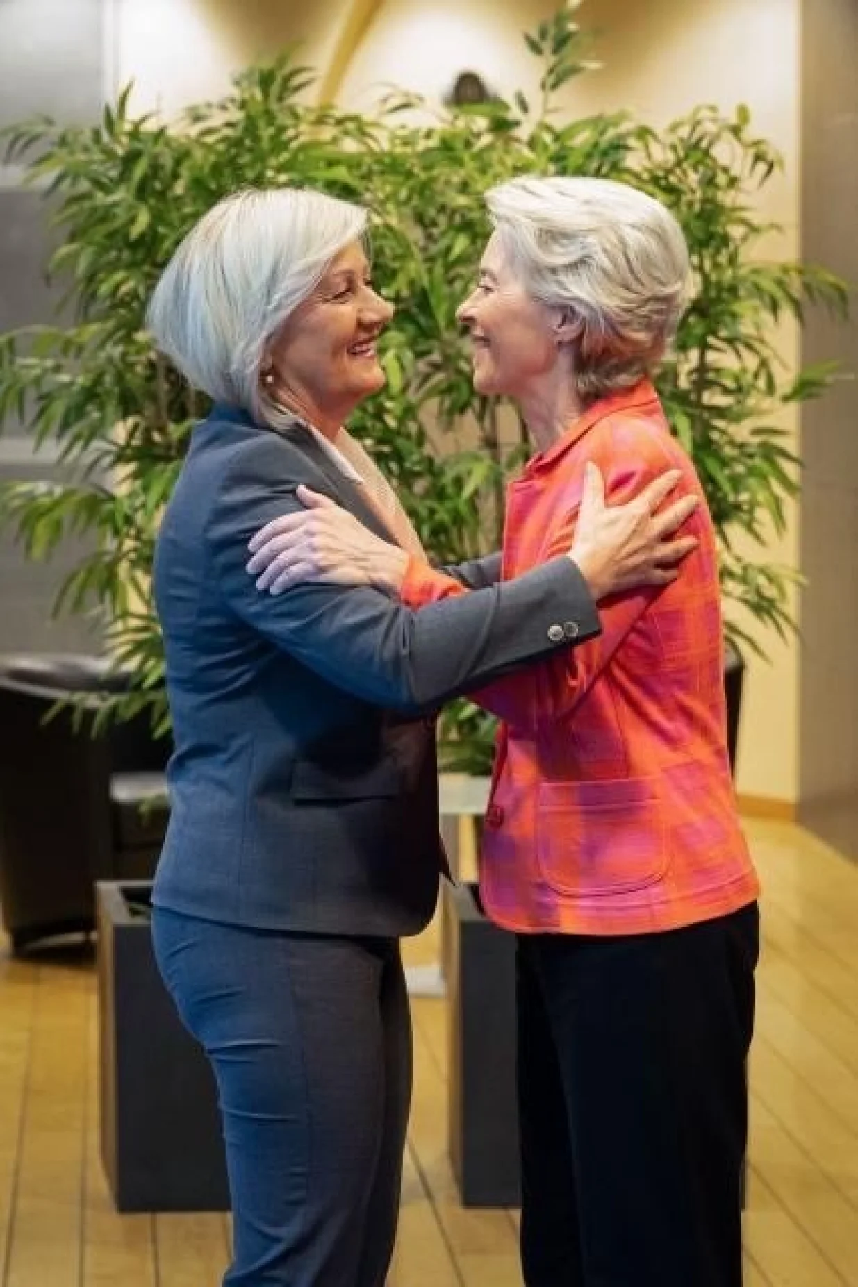 Borjana Krišto i Ursula von der Leyen/