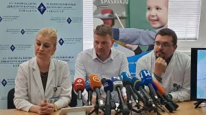 Press konferencija Zavoda za javno zdravstvo Kantona Sarajevo (ZZJZKS) u vezi sa širenjem leptospiroze/Dragan Vuković