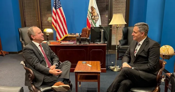 Adam Schiff i Denis Bećirović//