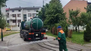 KJKP Rad, velika akcija čišćenja u Sarajevu, 120 radnika, brojna vozila/Kjkp Rad