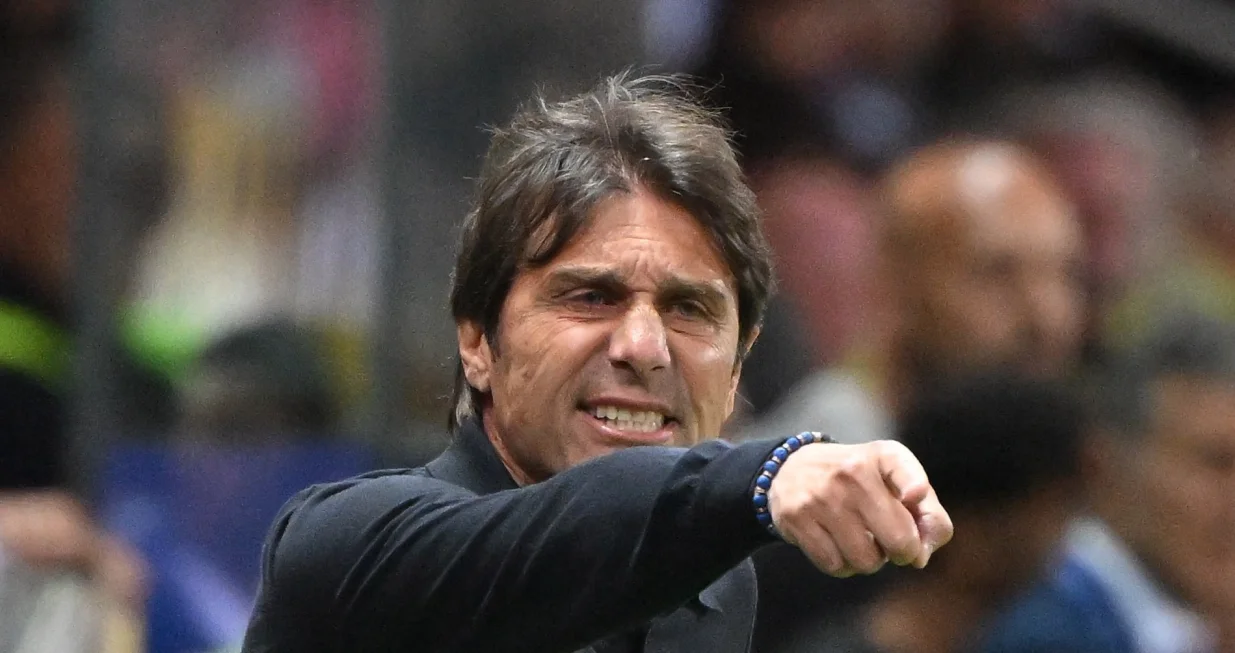 Soccer Football - Serie A - Parma v Napoli - Stadio Ennio Tardini, Parma, Italy - May 18, 2025 Napoli coach Antonio Conte REUTERS/Alberto Lingria