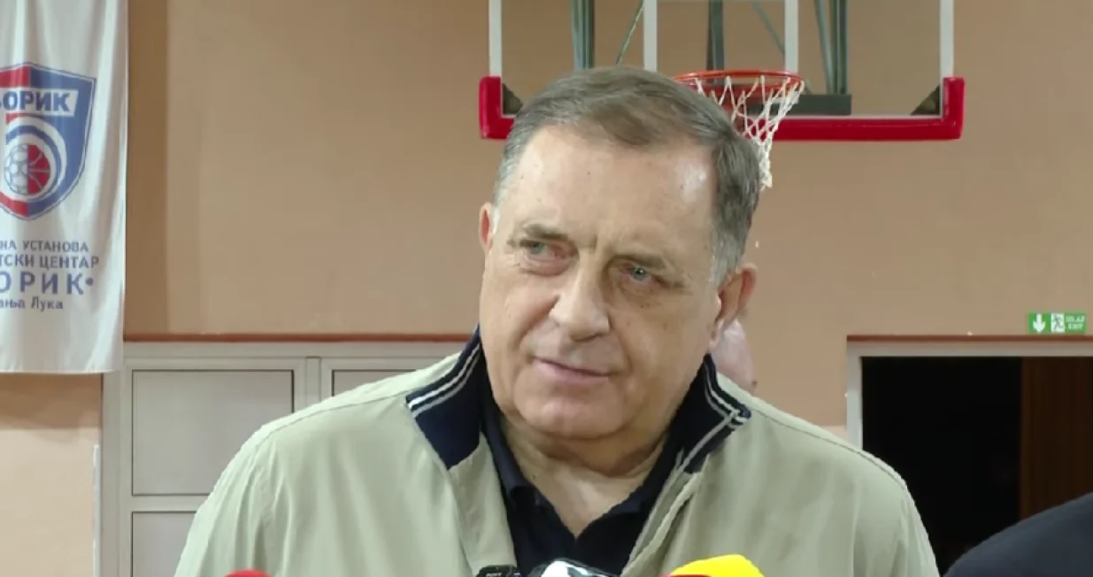 Milorad Dodik, predsjednik Republike Srpske i bjegunac od bh. pravosuđa/Prtsc
