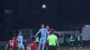 Detalj sa utakmice između Slobode i Posušja (FOTO: Sport1.ba)