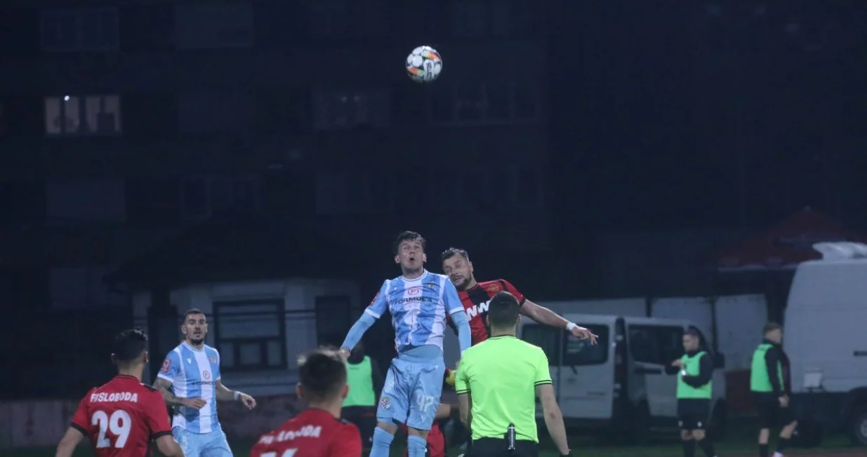 Detalj sa utakmice između Slobode i Posušja (FOTO: Sport1.ba)