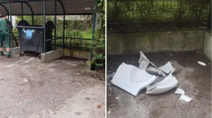 Kabasti otpad na Dobrinji, uzaludno čišćenje radnika KJKP Rad/Canva