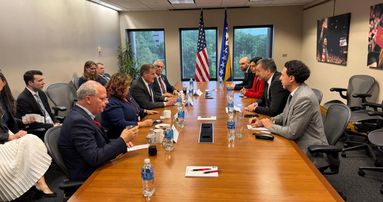 Konaković na sastanku sa kongresmenima/MVPBiH/