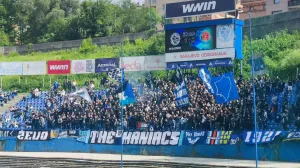 Manijaci na današnjoj utakmici (FOTO: T.Š./Sport1)