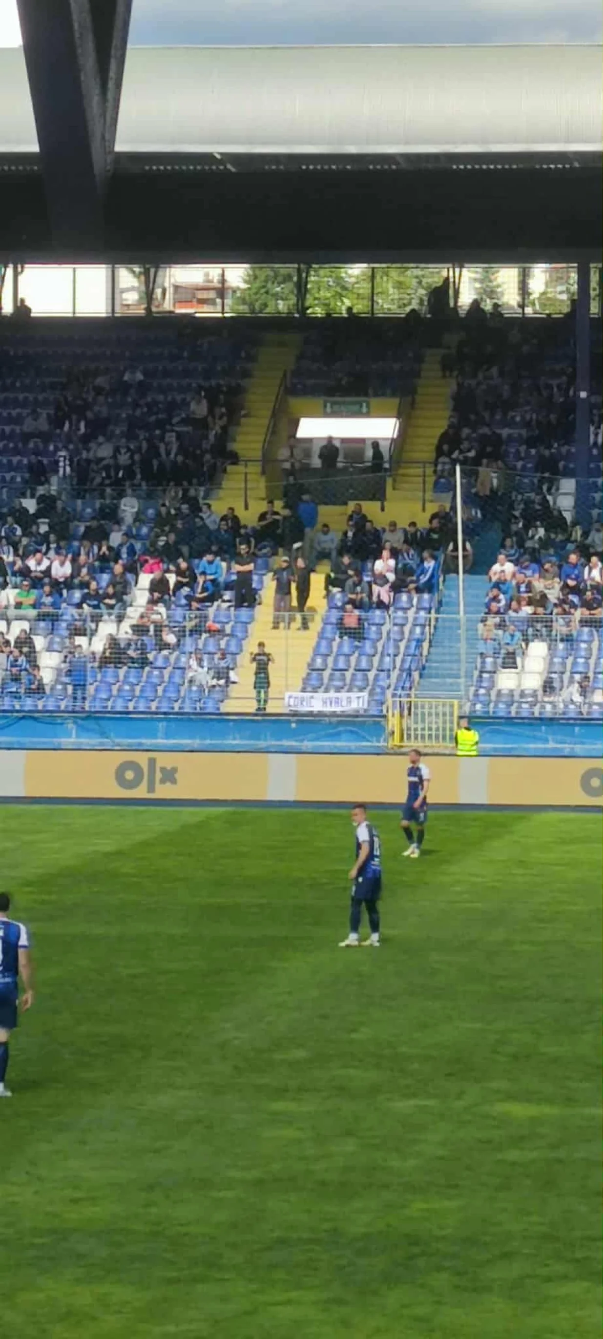 Parola na istočnoj tribini (FOTO: Sport1)