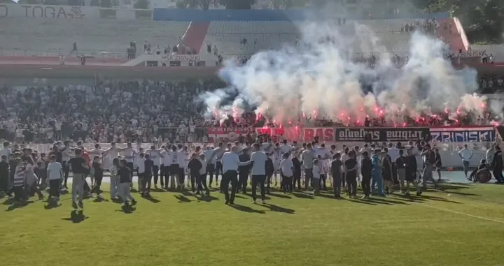 H&Scaron;K Zrinjski proslava titule 