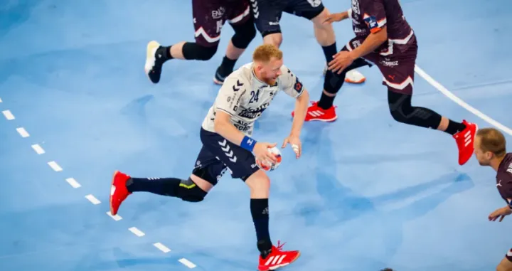 Sa meča Flensburg - Montpellier (FOTO: EHF)