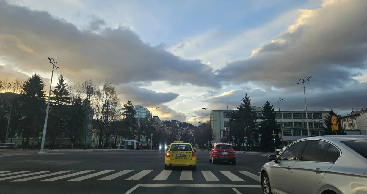 sarajevo vrijeme oblačno zima promjena vremena razvedravanje/Lejla Sofradžija