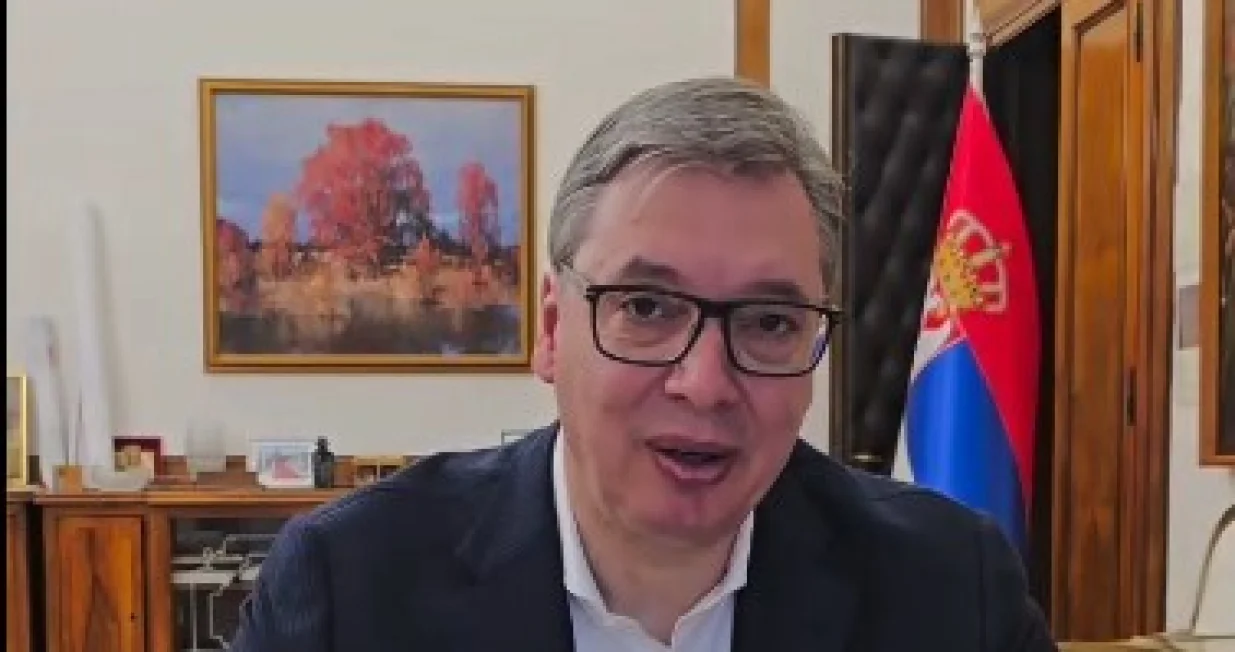 Aleksandar Vučić, predsjednik Srbije/Prtsc
