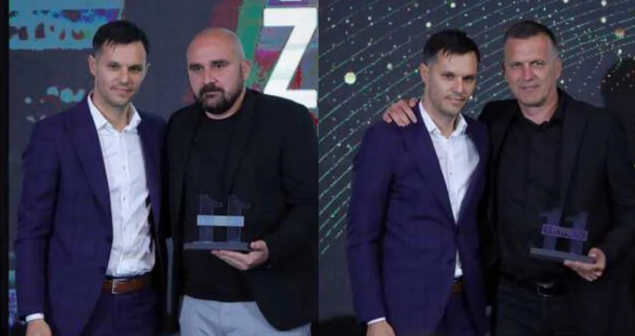 Mladen Žižović i Mario Ivanković (FOTO: Senad Gubelić/Oslobođenje)