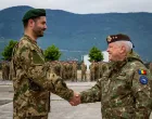 Komandant EUFOR-a general-major Florin Marian Barbu dočekao mađarske vojnike/EUFOR/Facebook