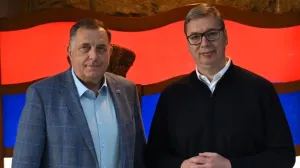 Milorad Dodik i Aleksandar Vučić, susret u beogradu/Instagram