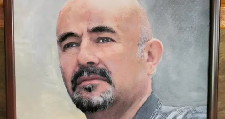 Portret Muhameda Badija Tunovića postavljen je u zeničkoj Krčmi, a djelo je slikara Hilme Karića, koji živi u Njemačkoj/