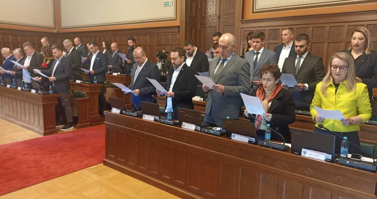 Gradsko vijeće Grada Sarajeva, konstituirajuća sjednica/Senad Gubelić