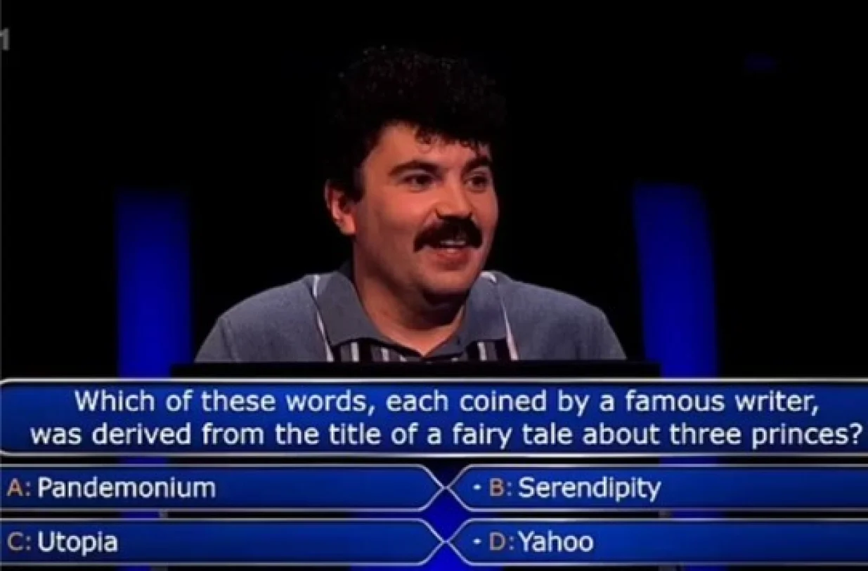 Tko želi biti milijunaš/Screenshot