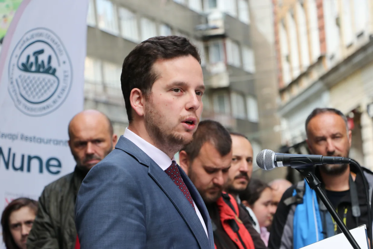 33. godišnjica od ubistva 26 građana Sarajeva u ulici Ferhadija//