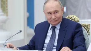 Russian President Vladimir Putin chairs a meeting of the supervisory board of the Russia - Land of Opportunity organisation in Moscow, Russia, May 27, 2025. Sputnik/Alexander Kazakov/Pool via REUTERS ATTENTION EDITORS - THIS IMAGE WAS PROVIDED BY A THIRD PARTY./Alexander Kazakov