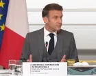 Emmanuel Macron, Međunarodna humanitarna konferencija za civile u Gazi/Anadolija/Scrnsht