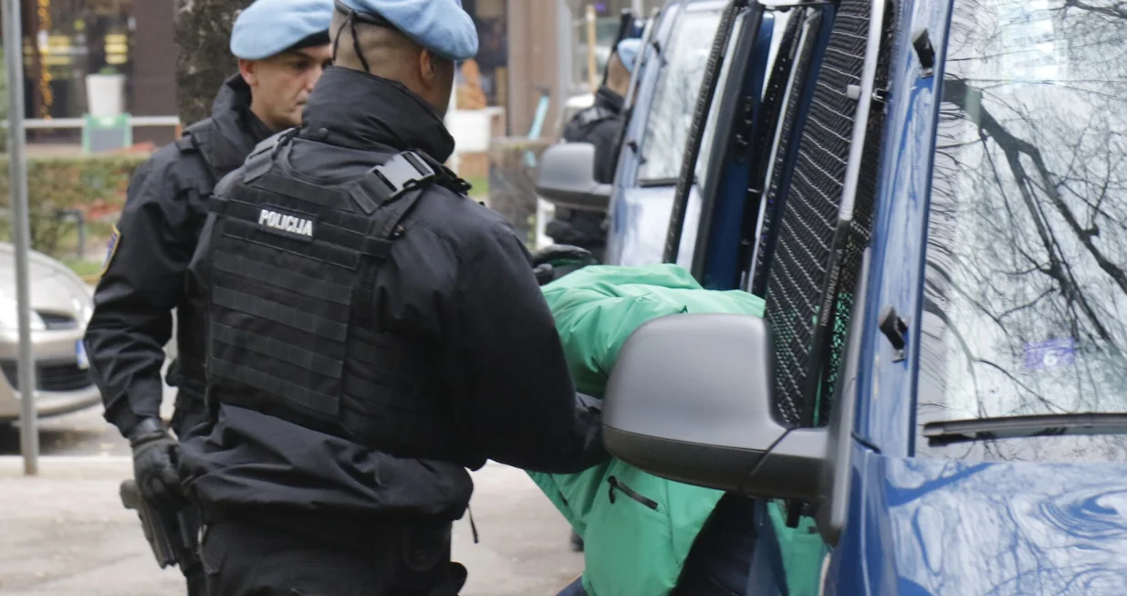 Privođenje tužilaštvo ks/Senad Gubelić