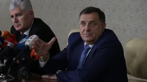 Dragan Čović i Milorad Dodik u Istočnom Sarajevu, februar 2020/ FENA/Fena