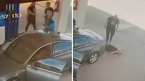 Napad na Peru Previšića na benzinskoj pumpi u Čapljini/Screenshot