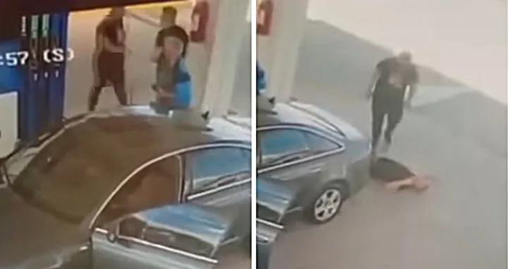 Napad na Peru Previšića na benzinskoj pumpi u Čapljini/Screenshot