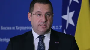 Pres-konferencija delegata u Domu naroda Parlamentarne skupštine BiH Radovan Kovačević/Senad Gubelić