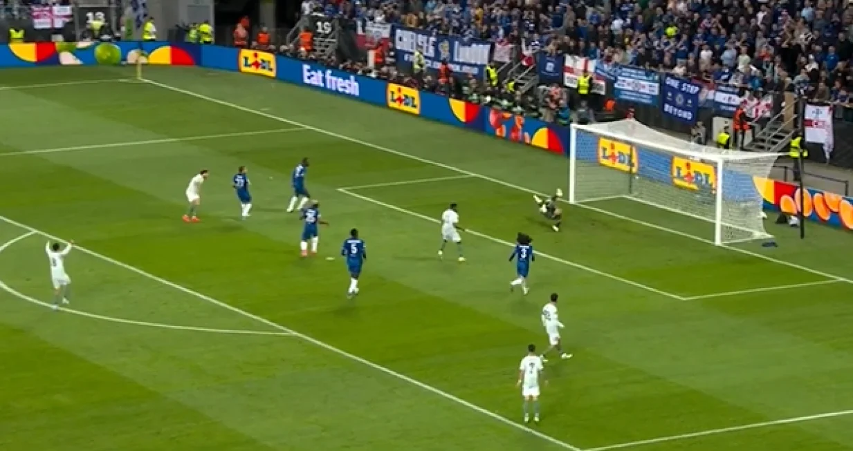 Betis - Chelsea (FOTO: Screenshot)