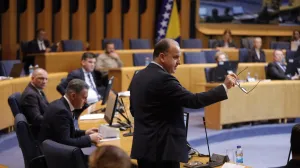 Hitna sjednica Doma naroda Parlamentarne skupštine BiH/Senad Gubelić