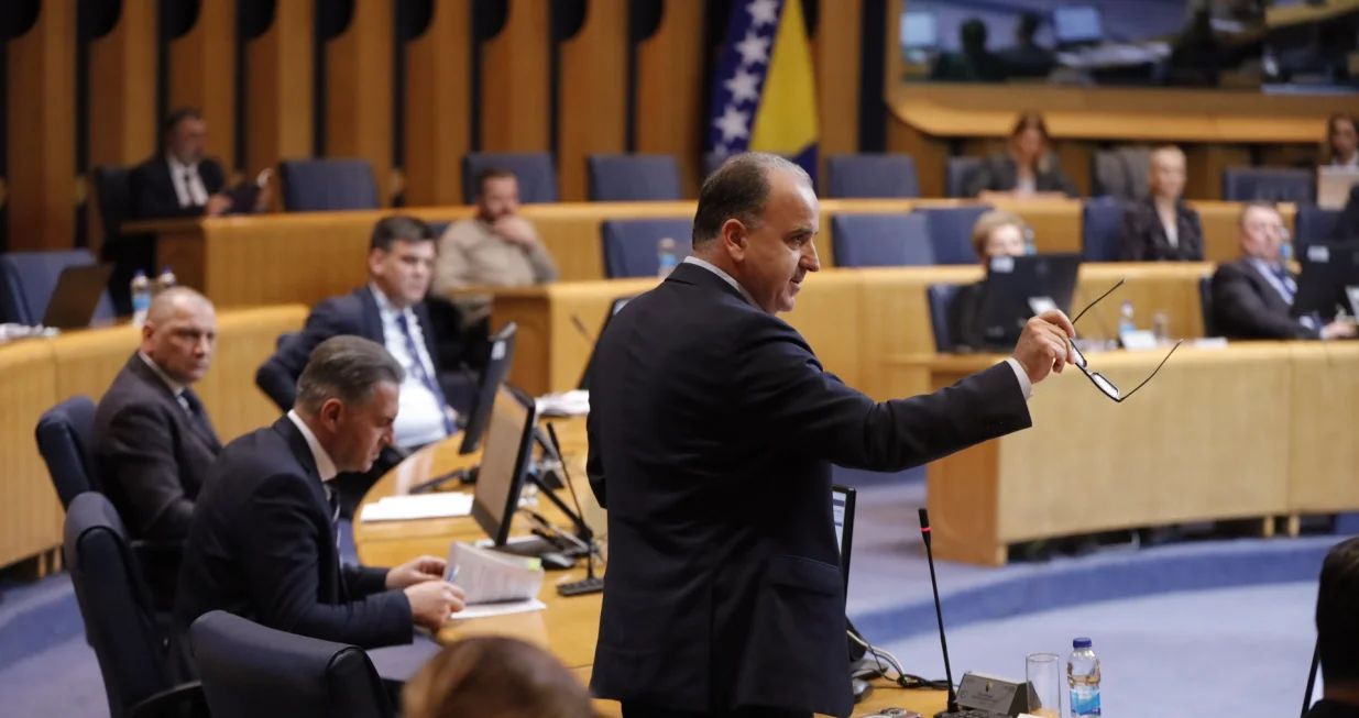 Hitna sjednica Doma naroda Parlamentarne skupštine BiH/Senad Gubelić