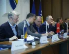 Sporazum stranaka na nivou države BiH o uspostavi nove koalicije, dvije trojke iz RS i FBiH - SDS, PDP, SDP, NiP, NS, ZPR, te NES, Naprijed, ZNG, zgrada Parlamenta BiH/Damir Deljo/