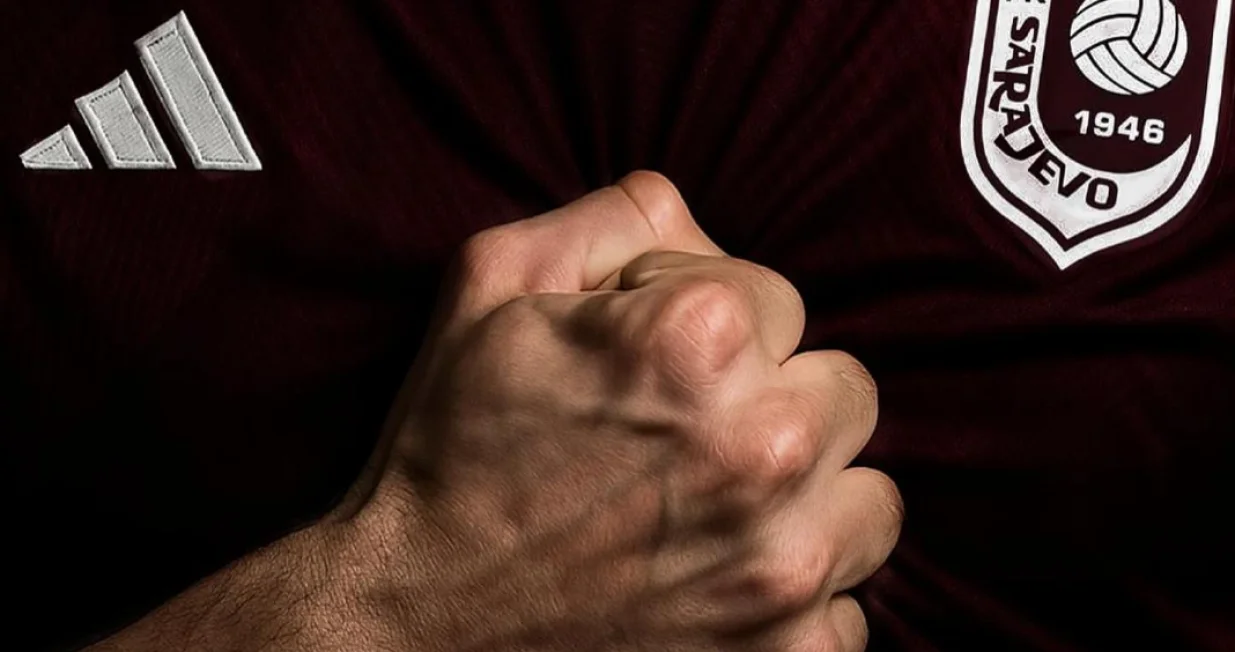 FK Sarajevo šaka dres 