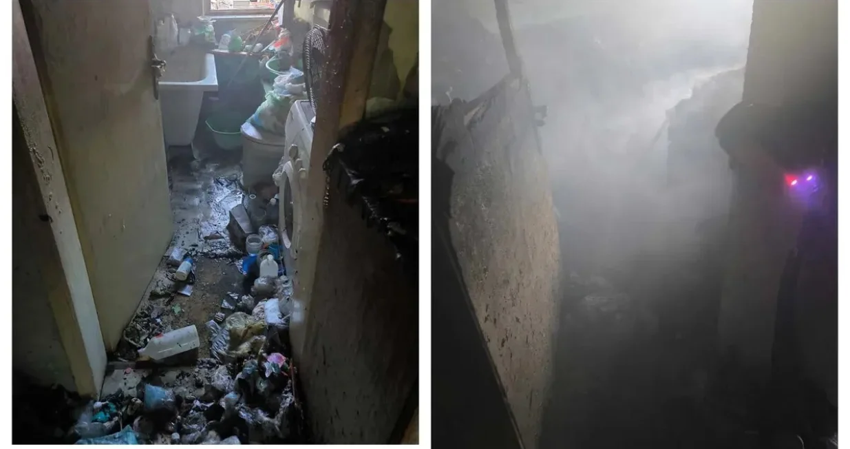 Požar u osječkom stanu/Jvp Osijek