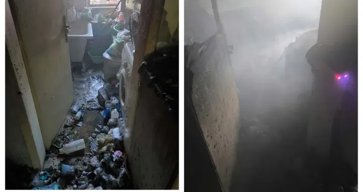 Požar u osječkom stanu/Jvp Osijek