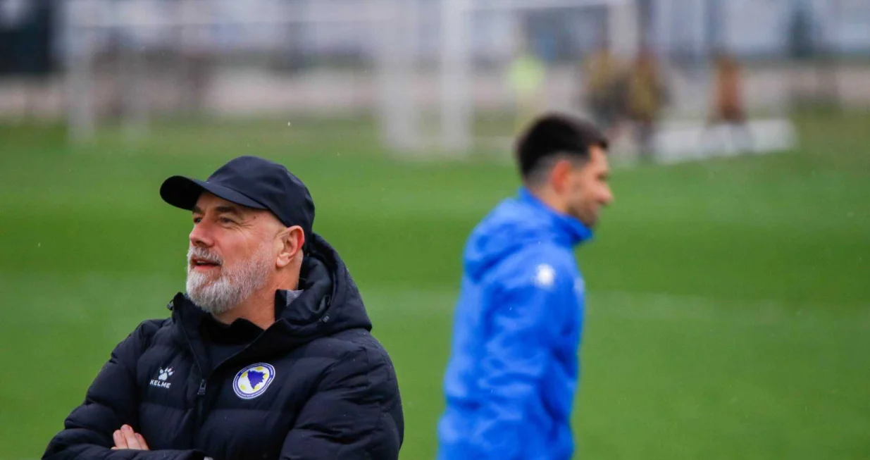 Trening fudbalske reprezentacije BiH (FOTO: Damir Deljo/Oslobođenje)