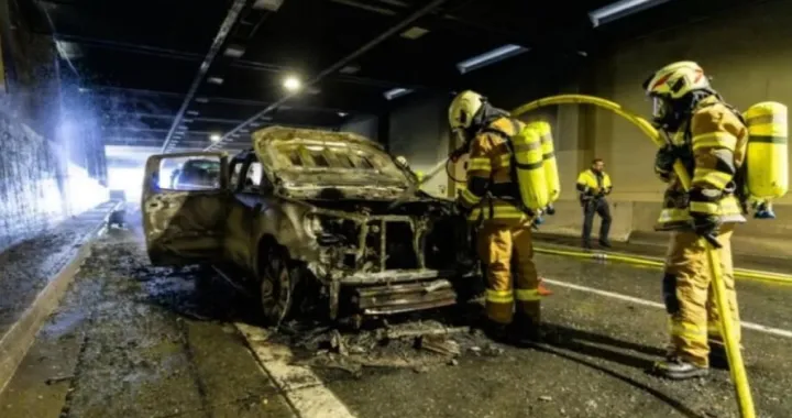 vozilo iz bih izgorjelo u tunelu u austriji/