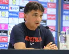 30.05.2025., Rijeka - Izbornik hrvatske nogometne reprezentacije Zlatko Dalic na konferenciji za medije na stadionu HNK Rijeka. Photo: Nel Pavletic/PIXSELL