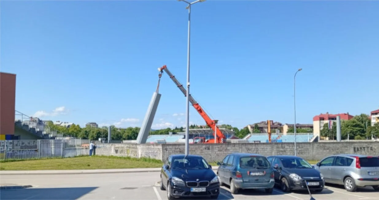 Radovi na stadionu u Prijedoru