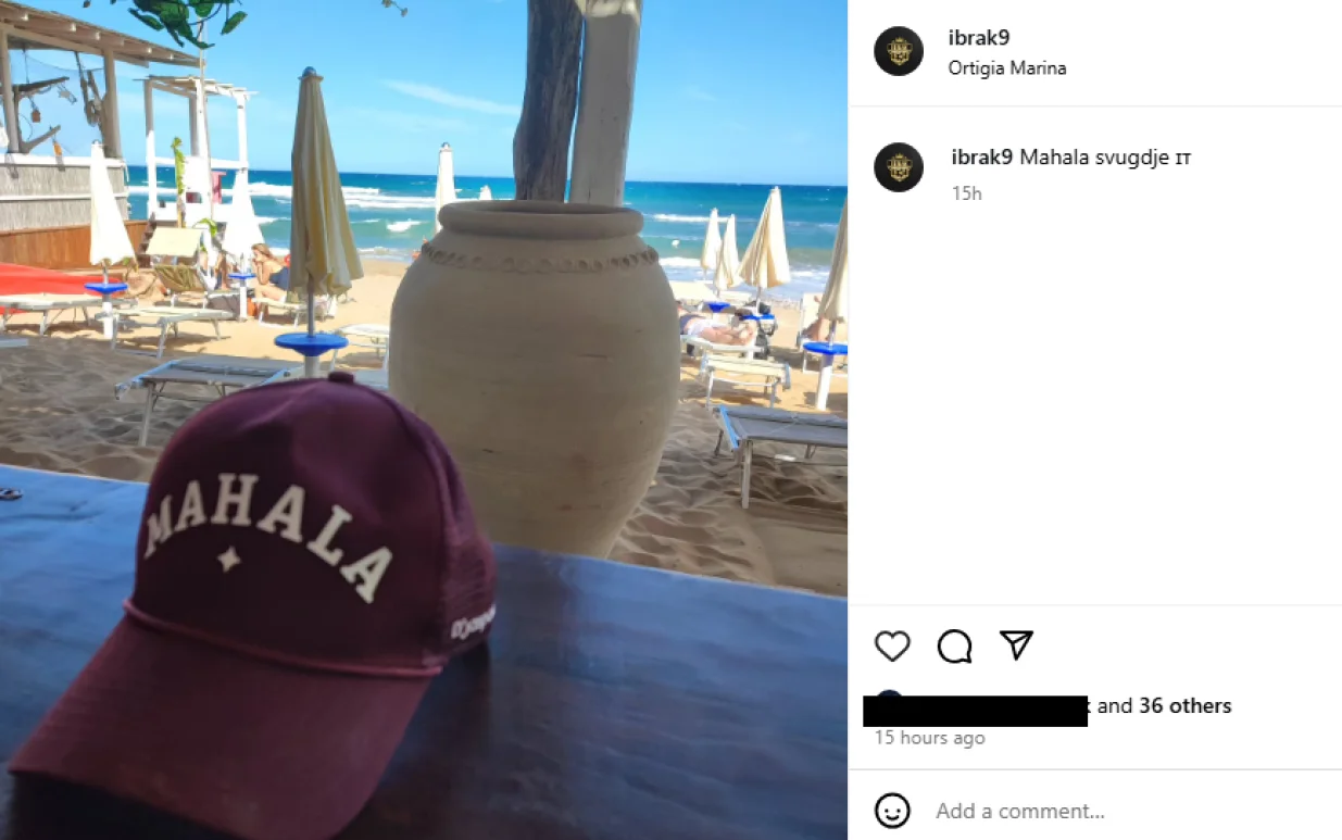 Objava Ibrakovića na Instagramu (FOTO: Screenshot/Instagram)