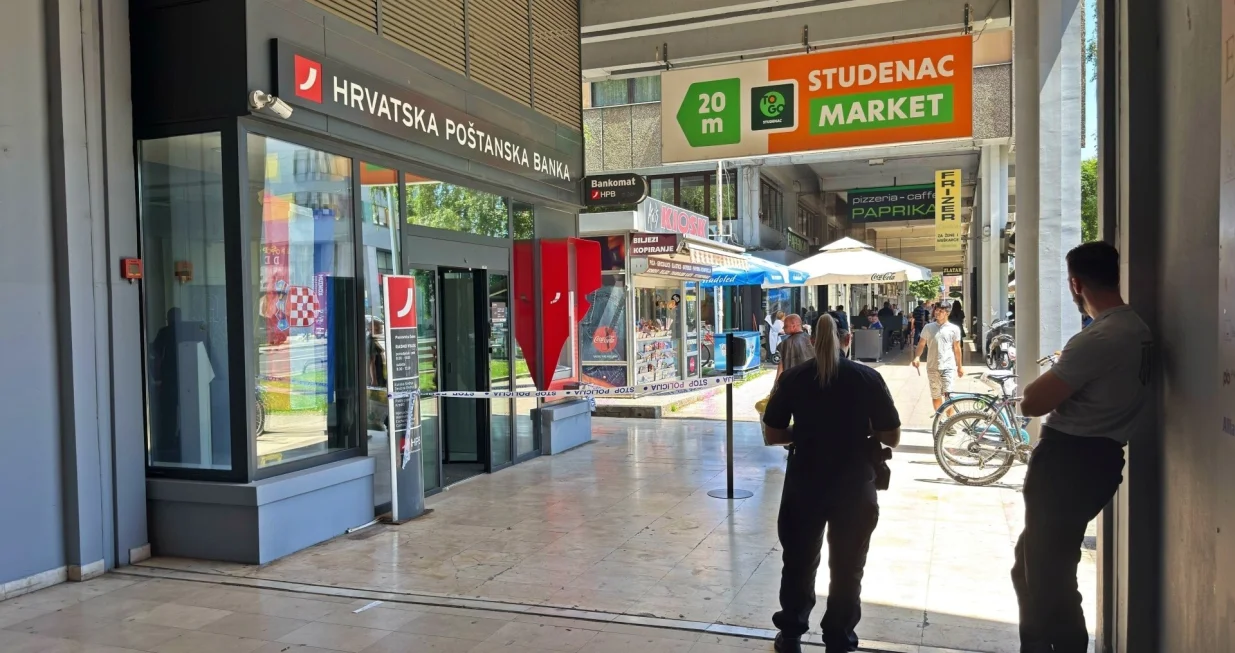 Opljačkana banka/Index.hr//