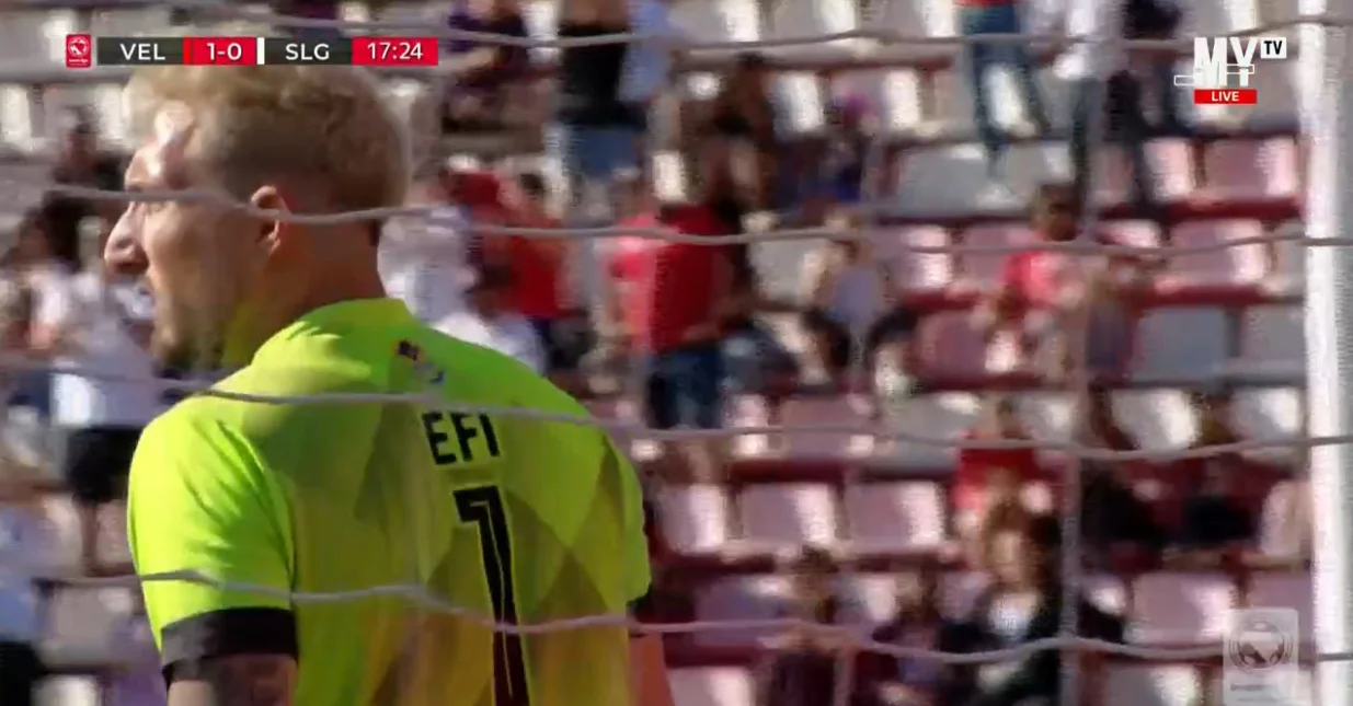 Gol Haskića protiv Sloge (FOTO: Screenshot)