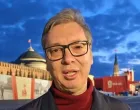 Vučić u obraćanju putem videa iz Moskve/
