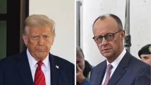 Donald Trump i Friedrich Merz//