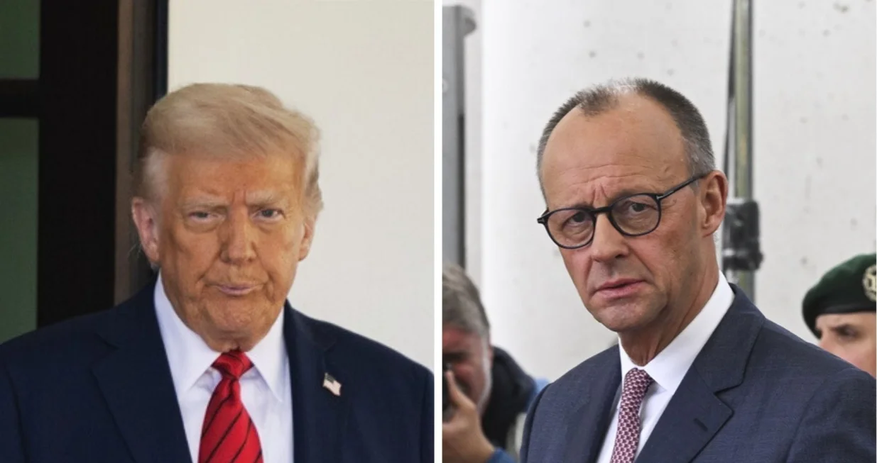 Donald Trump i Friedrich Merz//