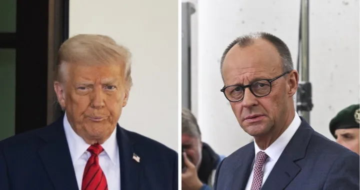 Donald Trump i Friedrich Merz//