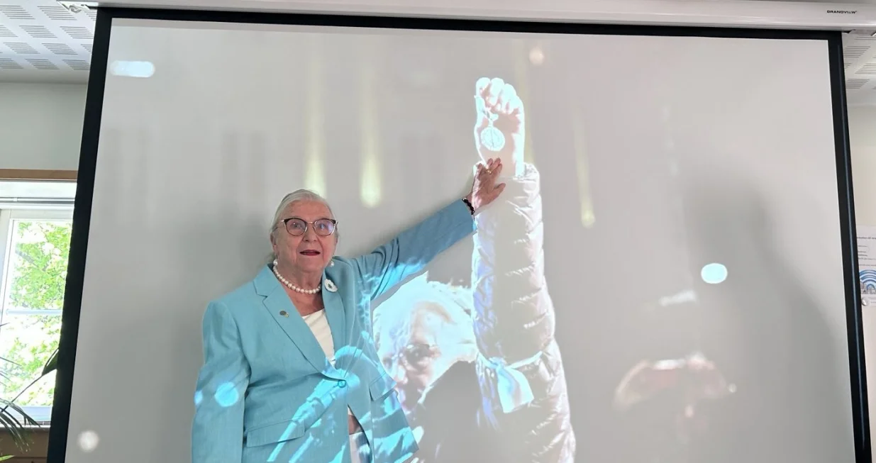 Christina Doctare; Tribina i izložba "Genocid u Srebrenici: Jedanaest lekcija za budućnost", u sklopu međunarodnog projekta "Svijet pamti Srebrenicu//